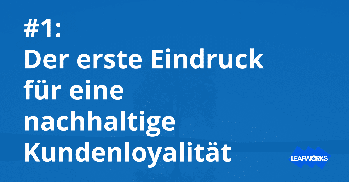 Customer Service Tipp 1