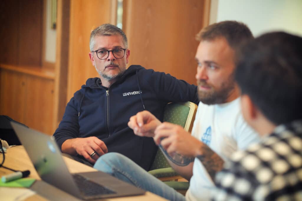 Leafworks Teamevent Lukas und Remo