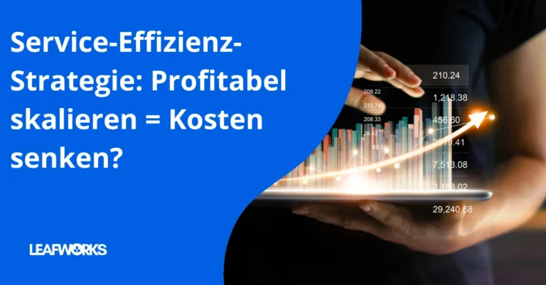 Kundenservice-Effizienz Kosten senken