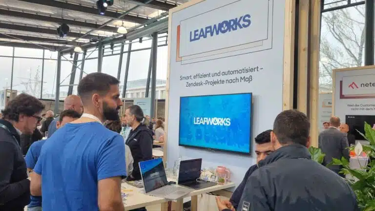 Leafworks Stand @ Zendesk Presents 2023 in München