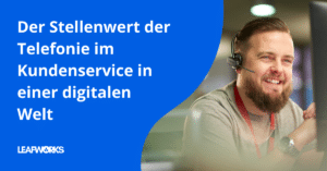 Kundenservice am Telefon