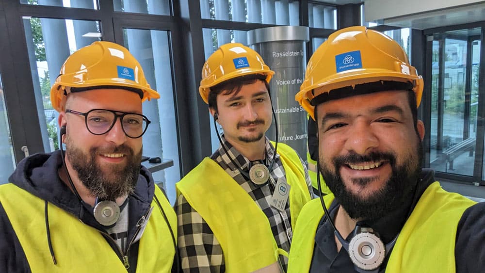 SAP Anbindung an Zendesk in 3 Tagen - Hackathon ThyssenKrupp Rasselstein Impressionen Team Leafworks