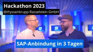 SAP Anbindung an Zendesk in 3 Tagen - Hackathon ThyssenKrupp Rasselstein Impressionen