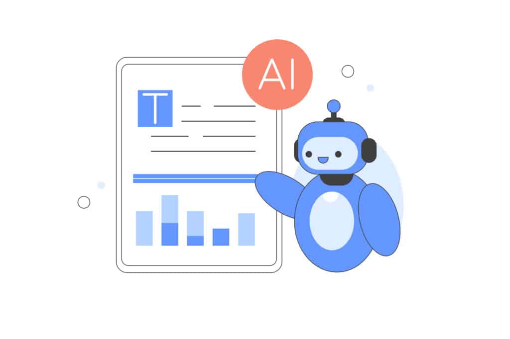 Chatbot auf einer Kundenplattform