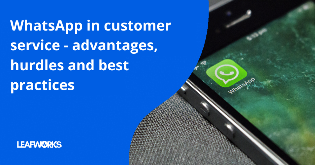 How to use whatsapp for customer service