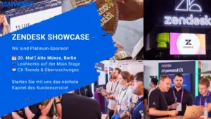 Leafworks und Zendesk beim Showcase in Berlin