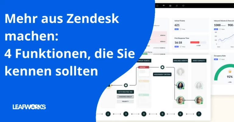 4 neue Zendesk Funktionen, die Sie kennen sollten