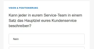 Kundenservic-Reifegrad-Check