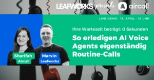 AI Voice Agent Live-Demo Aircall