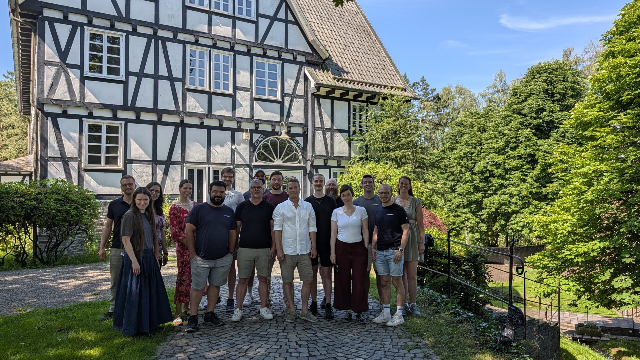 Das Team auf Gut Hungenbach