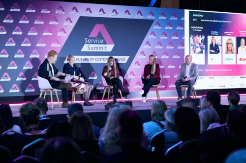 Panel discussion at a previous Service Summit